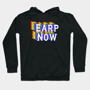 Earp Now - White Letters Hoodie